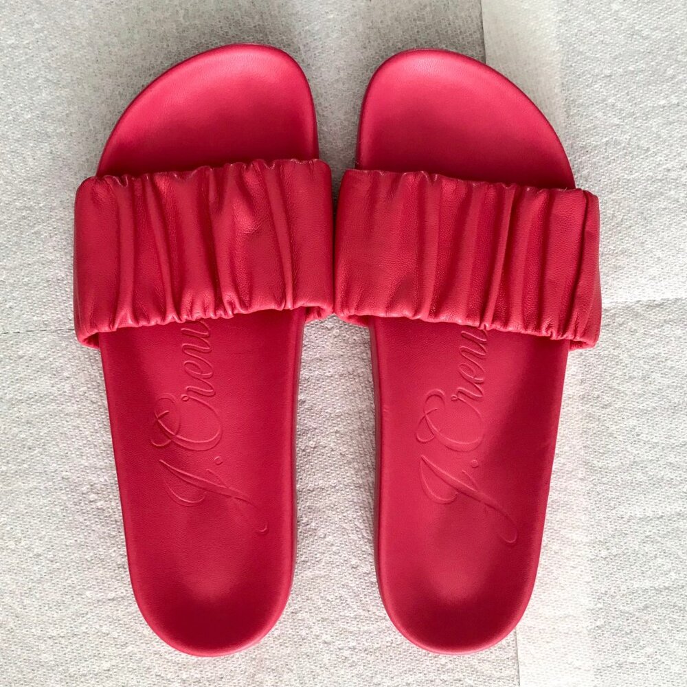 J. Crew Pink Slides